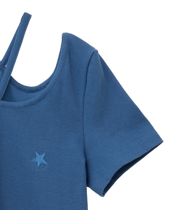 HALTER NECK RIB TOP 詳細画像 22