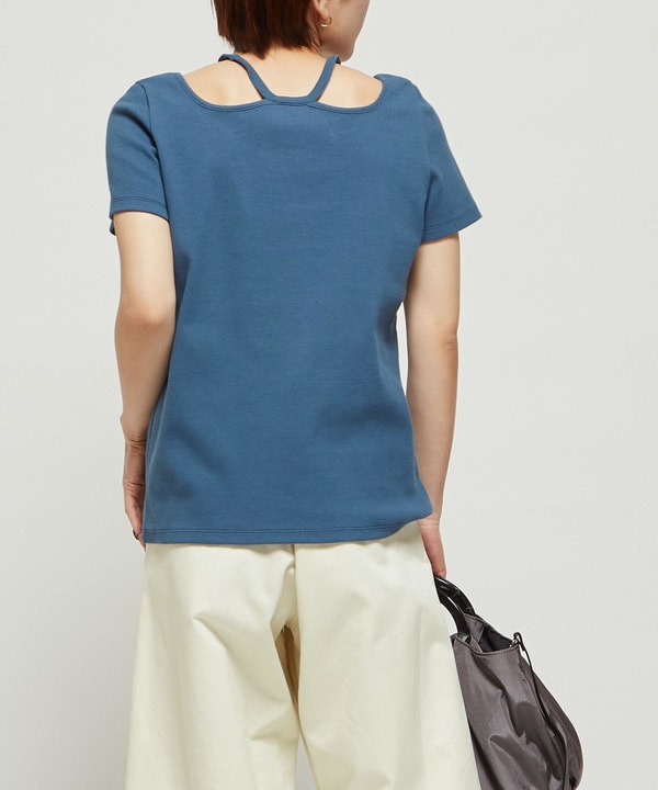 HALTER NECK RIB TOP 詳細画像 5