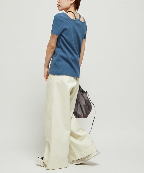 HALTER NECK RIB TOP 詳細画像 6