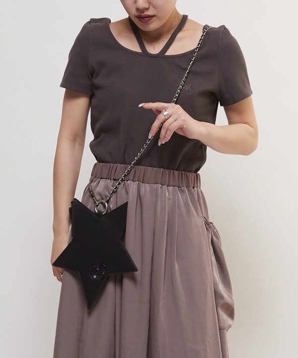 HALTER NECK RIB TOP 詳細画像 7