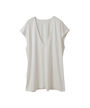 V NECK SLEEVELESS PULLOVER
