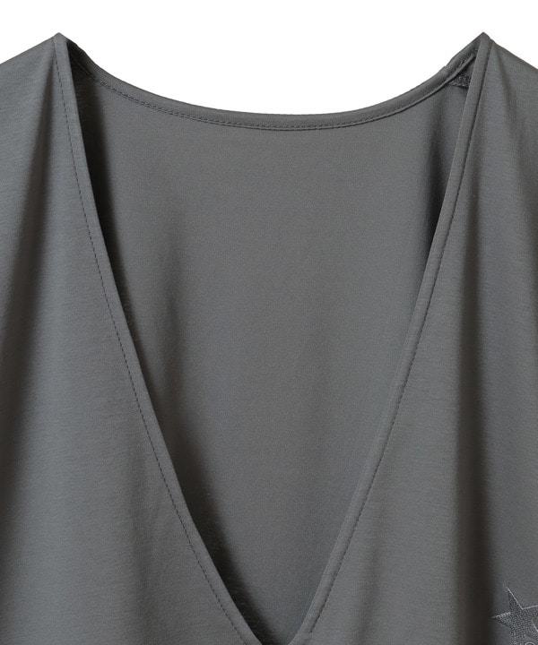 V NECK SLEEVELESS PULLOVER 詳細画像 12