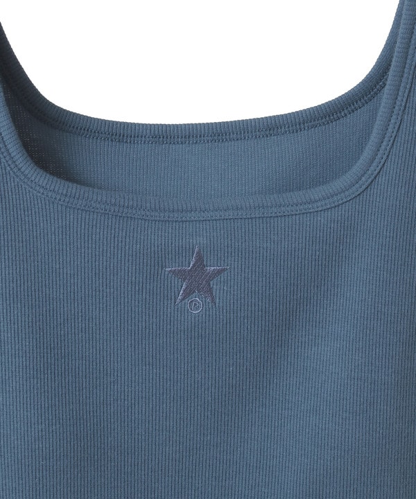 STAR★ PADDED SQUARE RIB TANK TOP 詳細画像 11