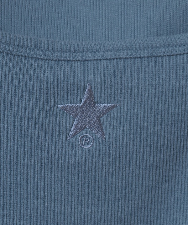 STAR★ PADDED SQUARE RIB TANK TOP 詳細画像 15