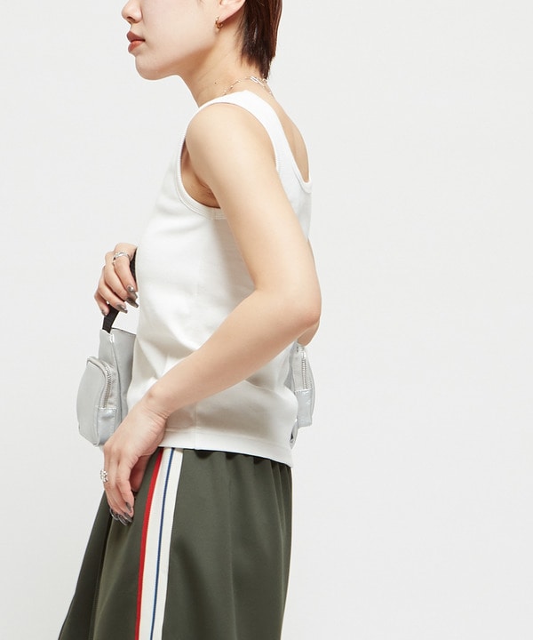 STAR★ PADDED SQUARE RIB TANK TOP 詳細画像 2