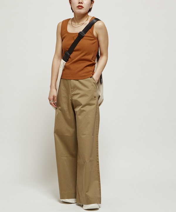 STAR★ PADDED SQUARE RIB TANK TOP 詳細画像 5