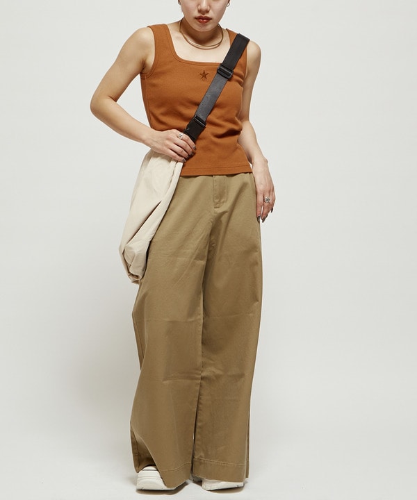 STAR★ PADDED SQUARE RIB TANK TOP 詳細画像 6