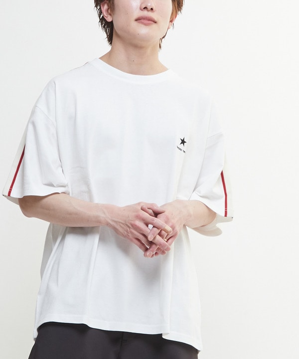SIDE LINE PIGMENT TEE 詳細画像 1