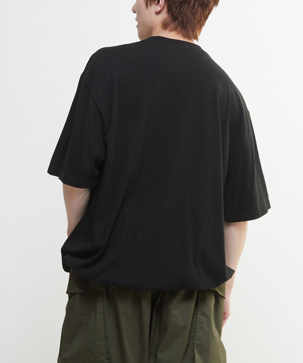 DRAWSTRING HEM STAR★ ONEPOINT TEE 詳細画像 5