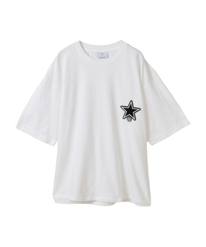 STAR★ TAFTING PATCH TEE