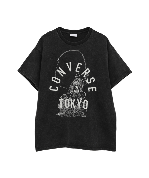 【限定展開】LANTERN BACK PRINT TEE 詳細画像 ブラック 1