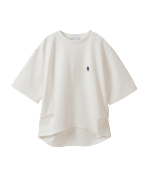 OVERSIZED SIDE TUCK TEE