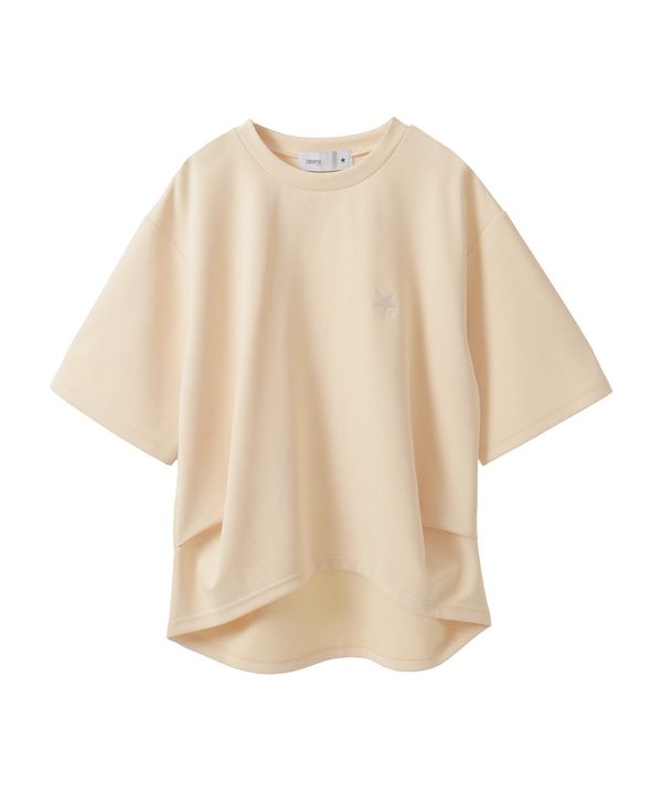 OVERSIZED SIDE TUCK TEE 詳細画像 イエロー 1