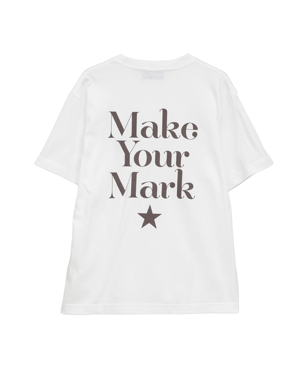 MAKE YOUR MARK BACK PRINT TEE 詳細画像 1