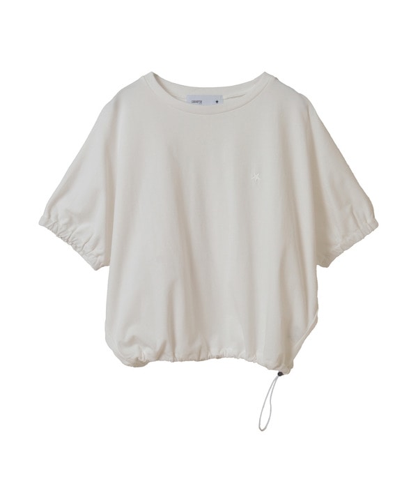CORD STOP SHORT TEE 詳細画像 ホワイト 1
