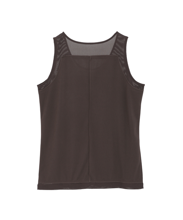 SHEER LAYERED TANK TOP 詳細画像 1
