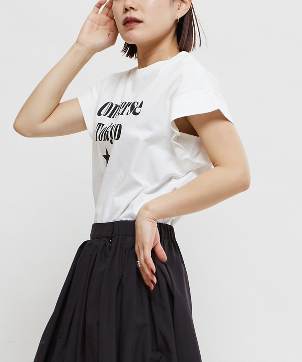 FRENCH SLEEVE LOGO PRINT TEE 詳細画像 5
