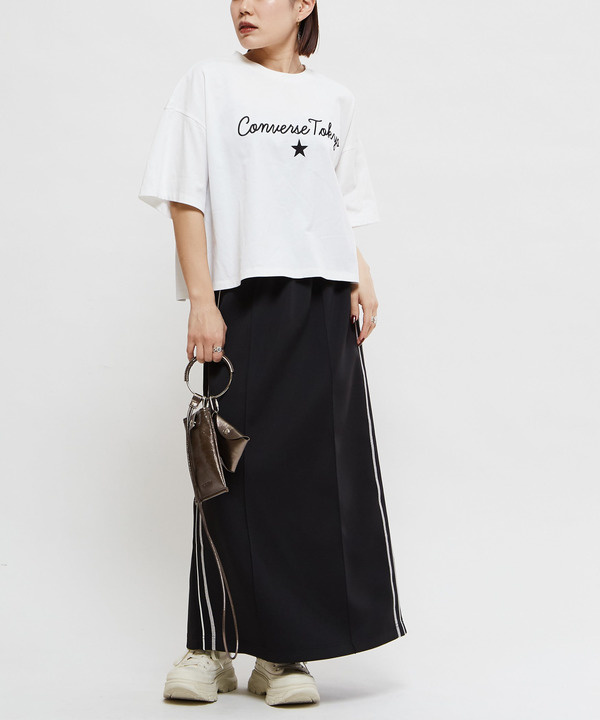 LOGO EMBROIDERY OVERSIZED TEE 詳細画像 1