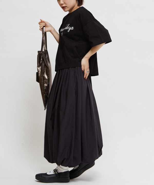 LOGO EMBROIDERY OVERSIZED TEE 詳細画像 7