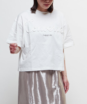 SPINDLE LOGO EMBROIDERY TEE