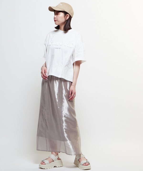 SPINDLE LOGO EMBROIDERY TEE 詳細画像 3