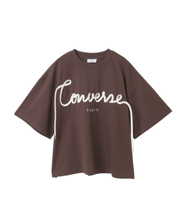 SPINDLE LOGO EMBROIDERY TEE 詳細画像 ブラウン 1