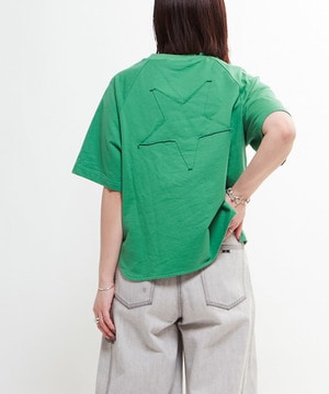 STAR★ PATCH FOOTBALL TEE