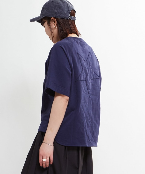 STAR★ PATCH FOOTBALL TEE 詳細画像 ネイビー 1