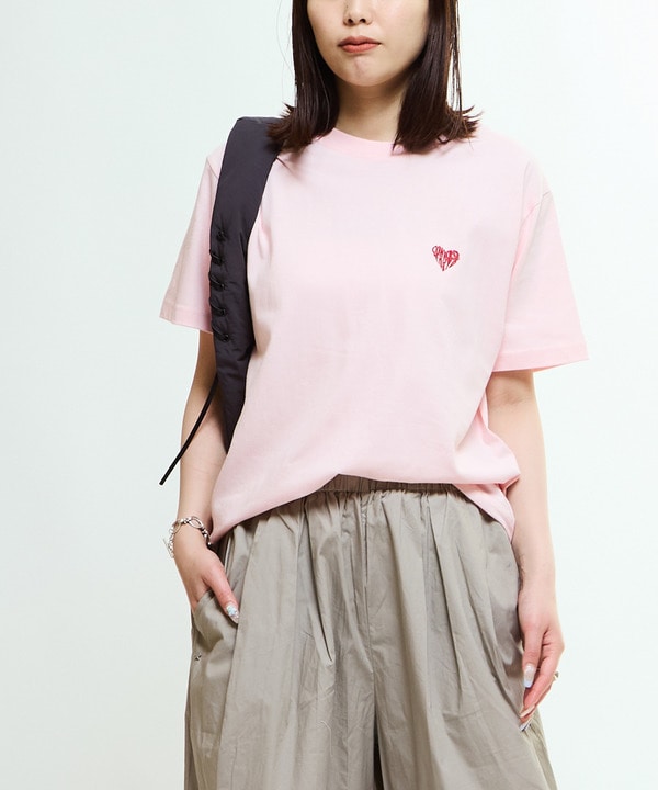 HEART LOGO ONEPOINT TEE 詳細画像 5