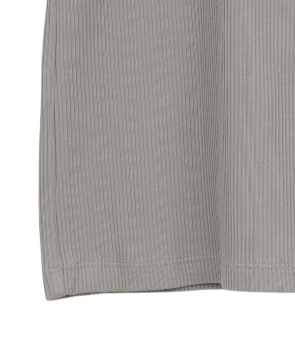 STAR★ ONEPOINT RIB HALTER NECK TANK TOP 詳細画像 10
