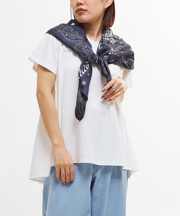 VOLUME FLARE TEE 詳細画像 ホワイト 1