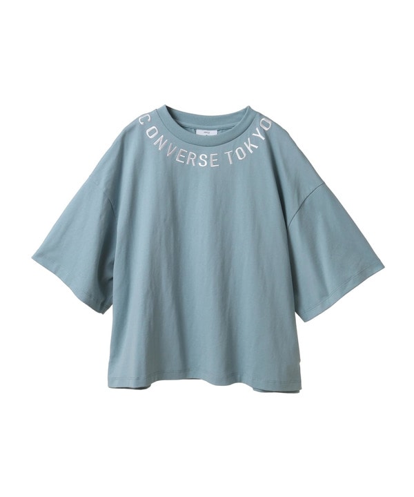 COLLAR LOGO TEE 詳細画像 ブルー 1