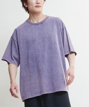 CHEMICAL WASH STAR★PATCH TEE