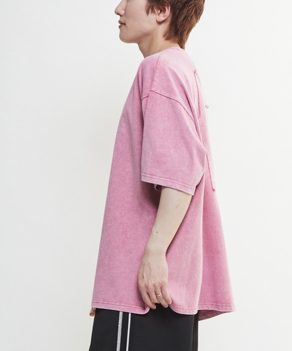 CHEMICAL WASH STAR★PATCH TEE 詳細画像 5