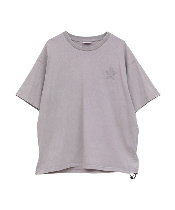 SPINDLE EMBROIDERED LOGO TEE 詳細画像 グレー 1