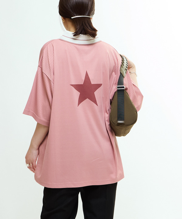 LACE-UP COLLAR SOCCER TEE 詳細画像 13