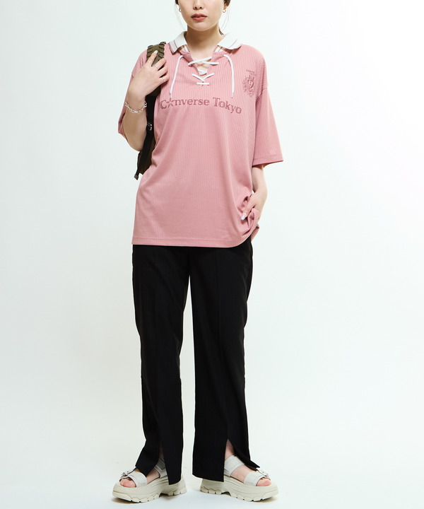 LACE-UP COLLAR SOCCER TEE 詳細画像 14