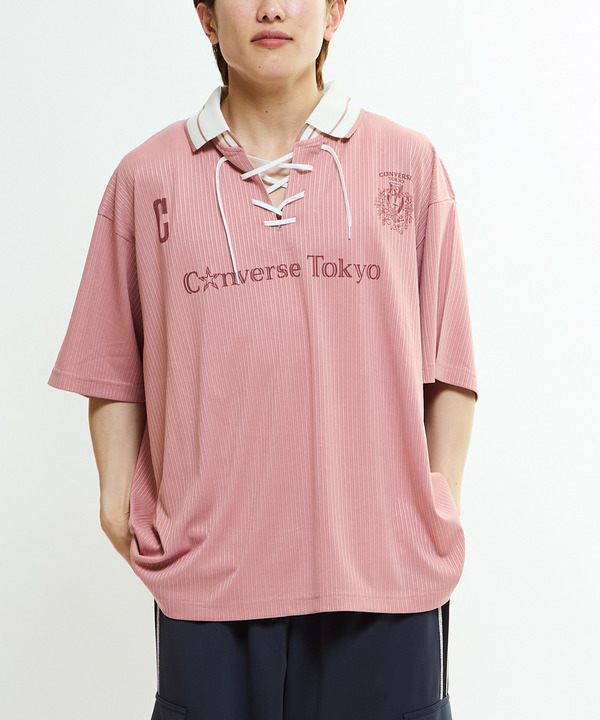 LACE-UP COLLAR SOCCER TEE 詳細画像 16