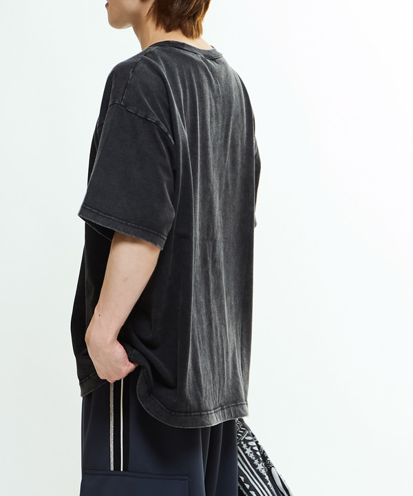 CHEMICAL WASH EMBOSSED LOGO TEE 詳細画像 10
