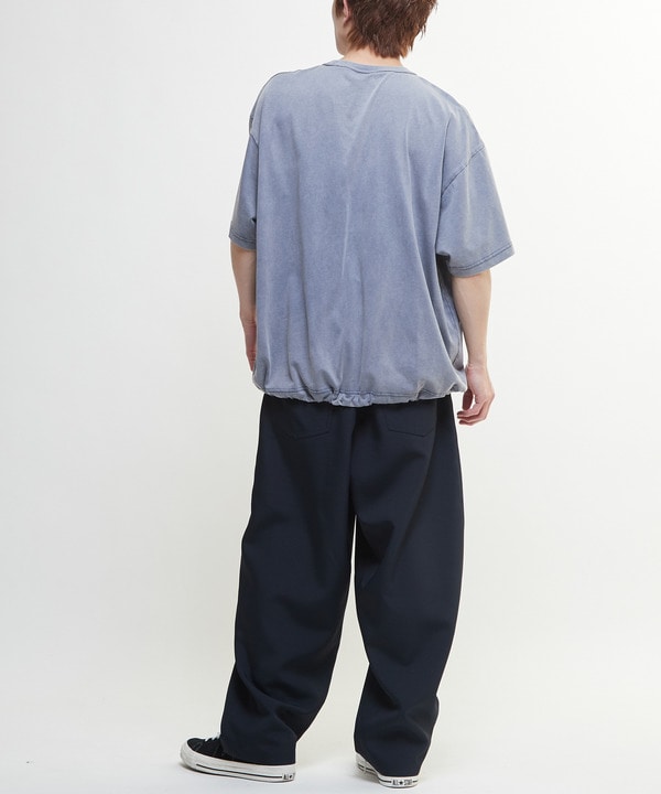 CHEMICAL WASH EMBOSSED LOGO TEE 詳細画像 2