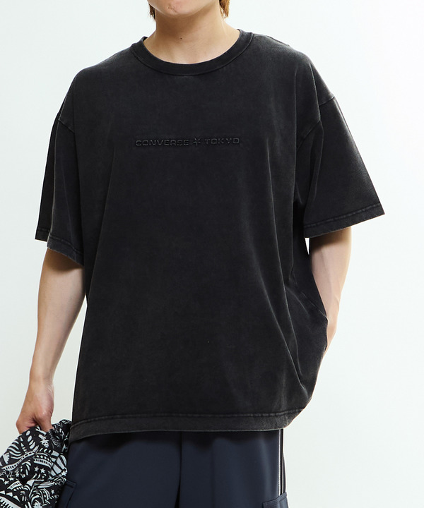 CHEMICAL WASH EMBOSSED LOGO TEE 詳細画像 8