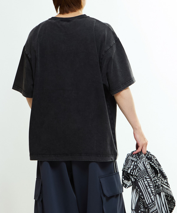 CHEMICAL WASH EMBOSSED LOGO TEE 詳細画像 9