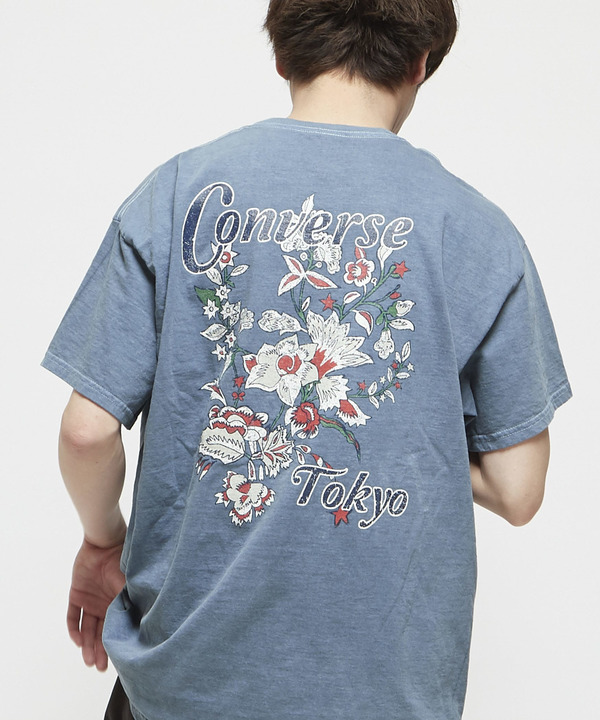 PIGMENT DYE FLOWER LOGO TEE 詳細画像 13