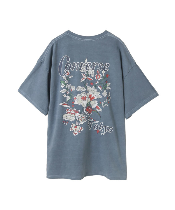 PIGMENT DYE FLOWER LOGO TEE 詳細画像 15