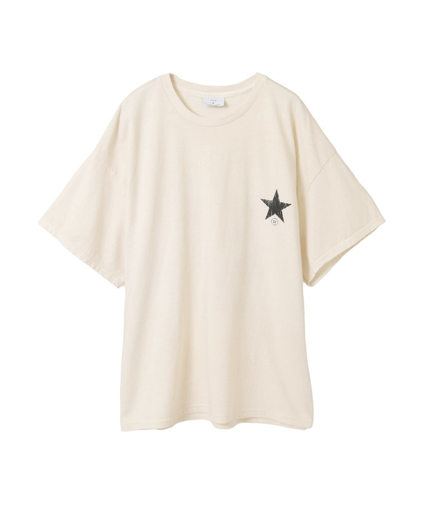 PIGMENT DYE FLOWER LOGO TEE 詳細画像 3