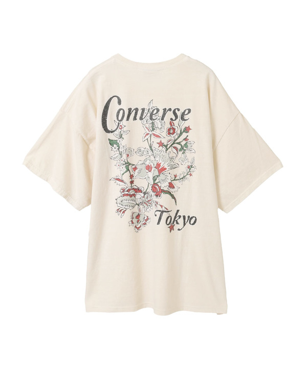 PIGMENT DYE FLOWER LOGO TEE 詳細画像 4