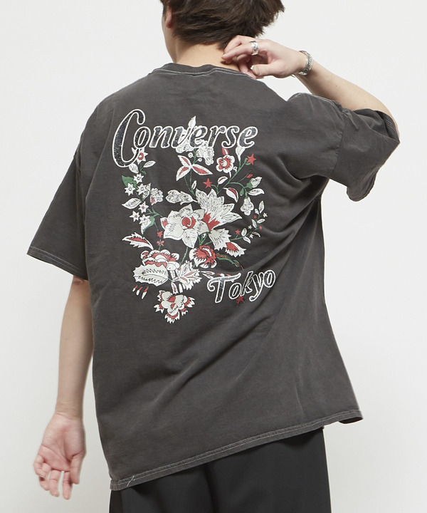 PIGMENT DYE FLOWER LOGO TEE 詳細画像 7