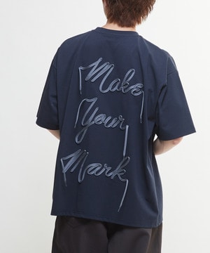 MAKE YOUR MARK BACK SPINDLE LOGO TEE