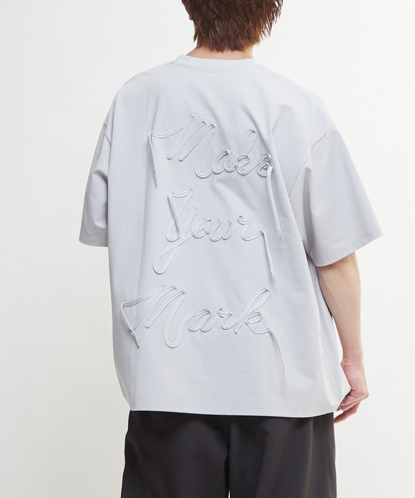 MAKE YOUR MARK BACK SPINDLE LOGO TEE 詳細画像 1