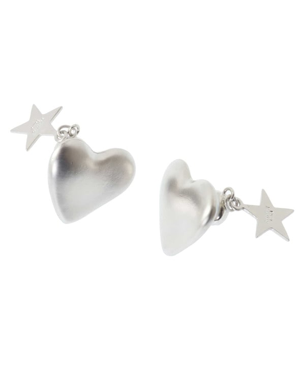 HEART STAR★ PIERCE EARRINGS 詳細画像 2